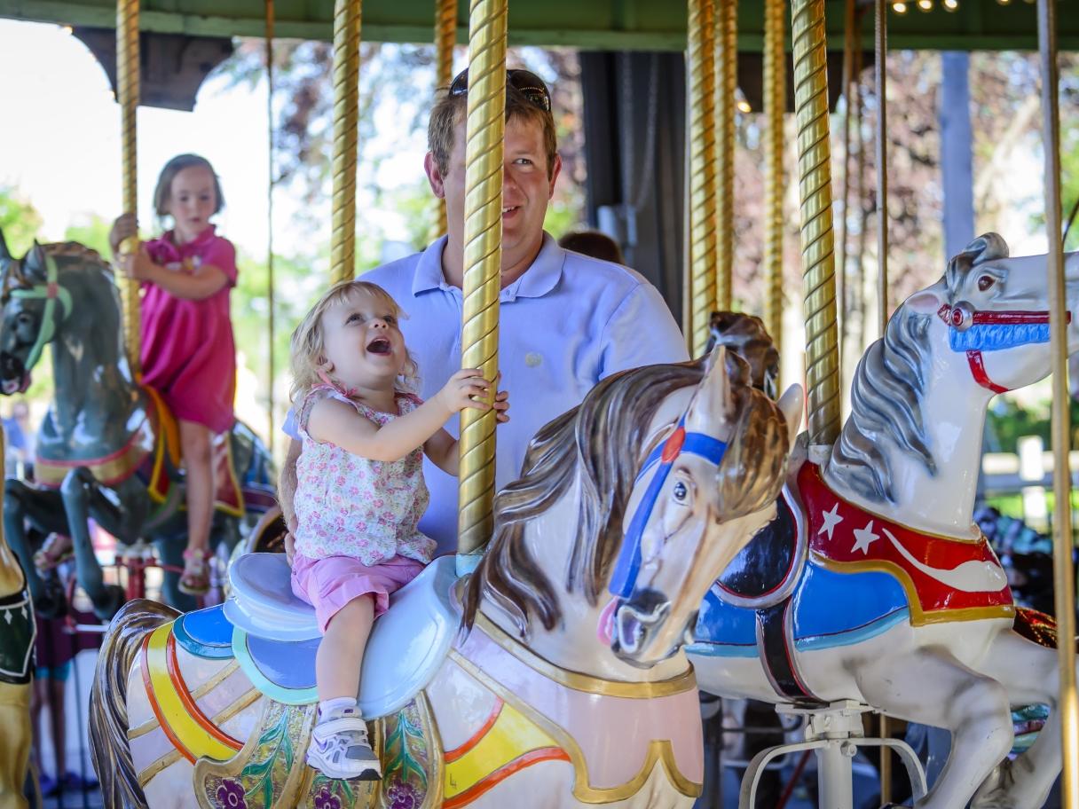 Storybook Land carousel