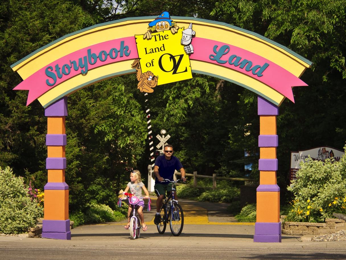 Storybook Land, bikers
