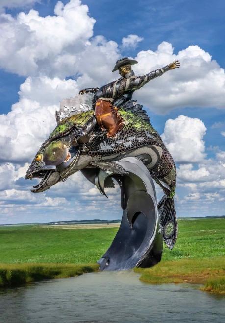 John Lopez Fishing Cowboy Mobridge